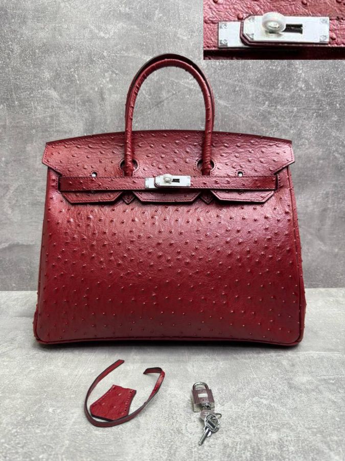 Сумка HERMES Birkin страус 35 см
