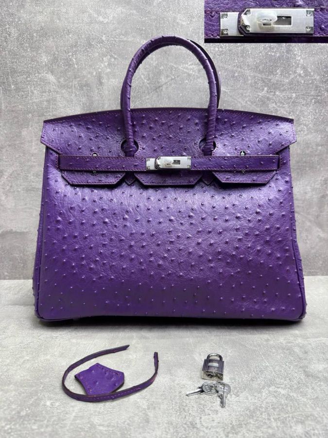 Сумка HERMES Birkin страус 35 см