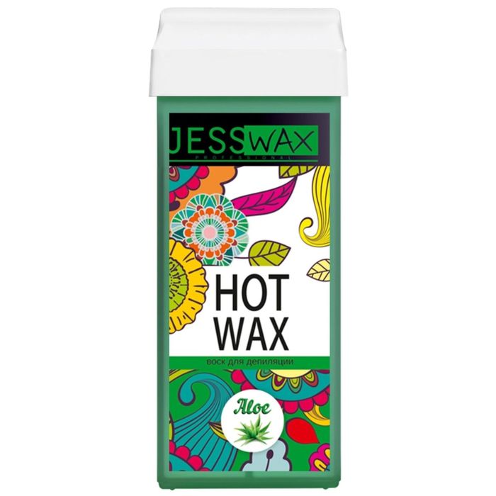 Воск для депиляции JessWax Aloe в картридже, 100 мл