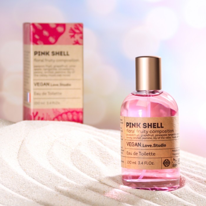 Туалетная вода женская Vegan Love Studio Pink Shell, 100 мл (по мотивам Bombshell by victoria?s (V.Secret)