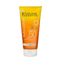 Молочко солнцезащитное водостойкое Eveline SPF 50 для детей, 150 мл