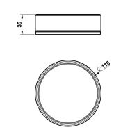 Gessi Inciso Мыльница 58525 схема 2