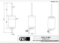 Gessi Goccia Ёршик 38020 схема 2