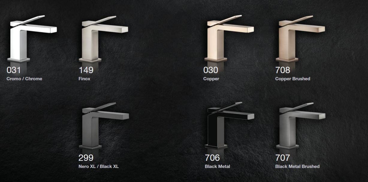 Смеситель Gessi Rettangolo K для раковины 53003 схема 11