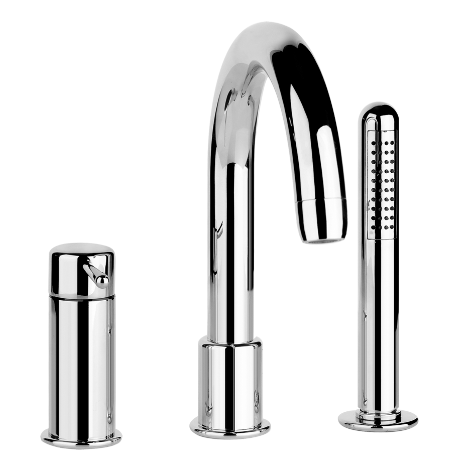 Смеситель для ванны и душа Gessi Goccia 33637 схема 1