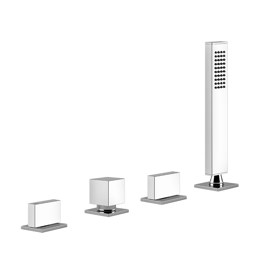 Смеситель Gessi Rettangolo T для ванны/душа 20343 схема 1