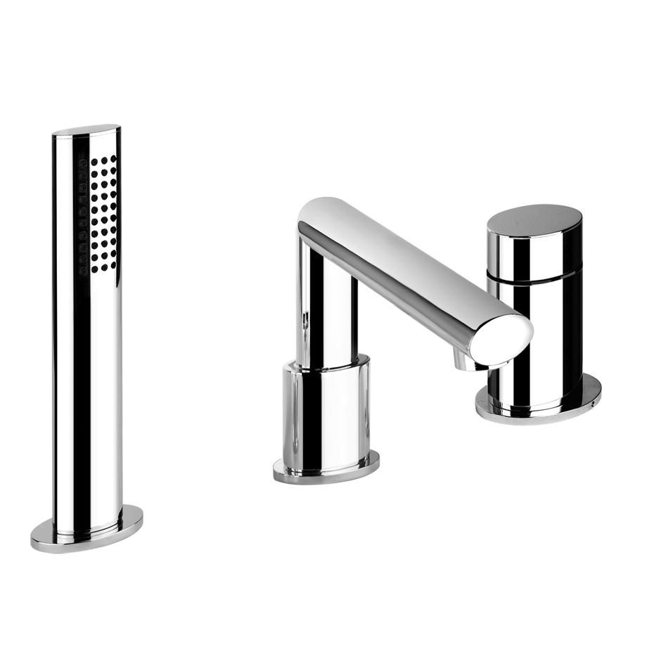 Смеситель для ванны и душа Gessi Ovale 23037 схема 1