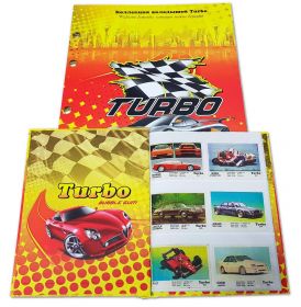 КОЛЛЕКЦИЯ 70 вкладышей (полная) TURBO 51-120 в АЛЬБОМЕ (привет из 90х)​ Мг00092