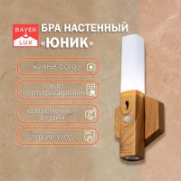 Бра с датчиком движения "Юник" LED от батареек 3хААА  9,5х3х20 см