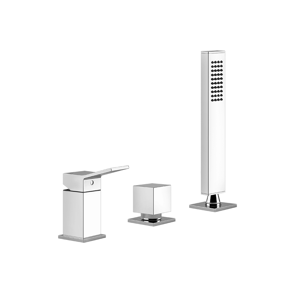 Смеситель Gessi Rettangolo K для ванны/душа 53043 схема 1