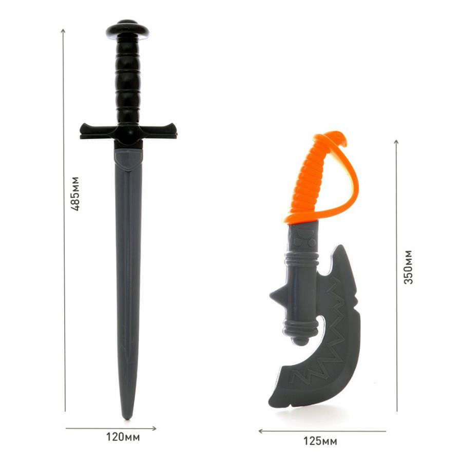 Набор оружия "Задира" меч, секира КНОПА