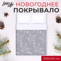 Покрывало LoveLife евро Star 200*210±5см, микрофайбер, 100% п/э