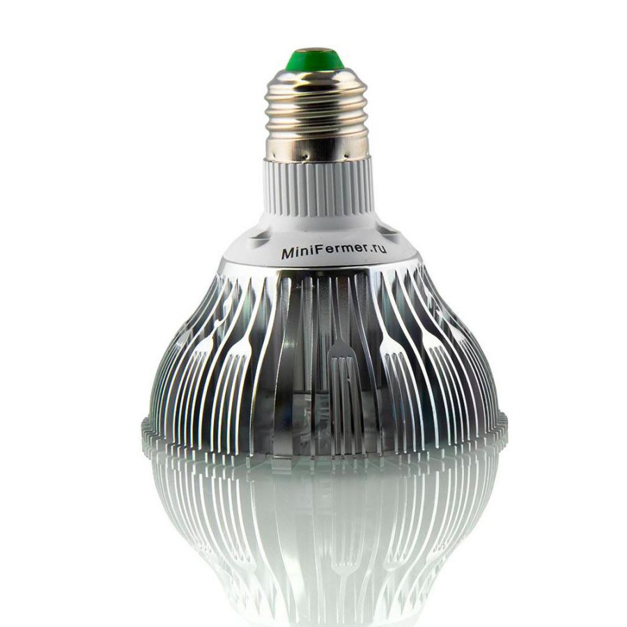 Фитолампа светодиодная МИНИФЕРМЕР Е27 SMD 25W (спектр на выбор)