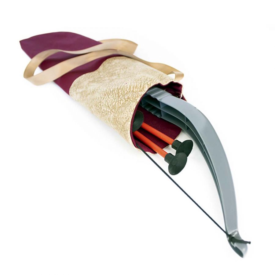 Набор лук со стрелами в колчане