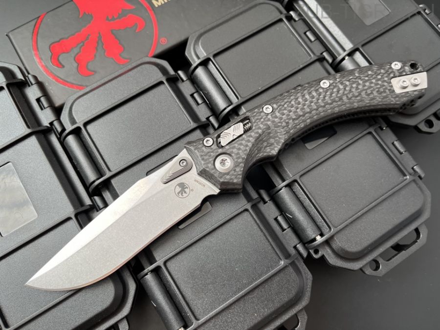 Нож Microtech Amphibian Carbon Ram-Lok