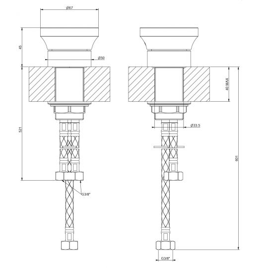 Смеситель Gessi Origini 66100 ФОТО