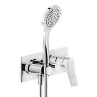 Смеситель для ванны c душем Gessi Rilievo 59140 схема 3