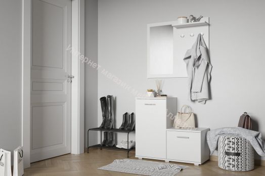 Комплект мебели для прихожей КП-1 FUN Белый