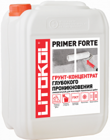Грунт-Концентрат Универсальный Litokol Primer Forte 1л Глубокого Проникновения.