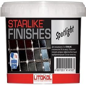 Добавка 150г Litokol Starlike Finishes Spotlight Серебристая для Получения Новых Оптических Эффектов.