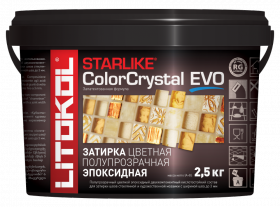 Эпоксидная Затирка Litokol Starlike Color Crystal 2.5кг S.830 Rosa Kyoto.