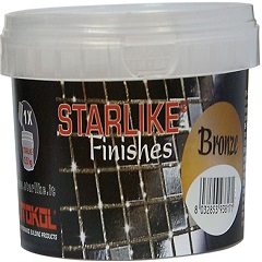Добавка 100г Litokol Starlike Finishes Bronze Бронзовая для Получения Новых Оптических Эффектов.