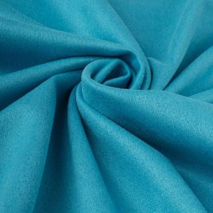 Замша на скубе искусственная бирюзовая 50*37 см