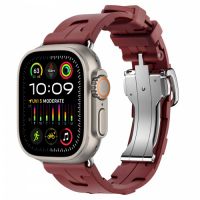 Apple Watch Hermes Ultra 2 49mm Titanium Kilim Rouge H