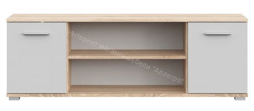 Тумба ТВ-130 FUN Белый/Дуб Вотан