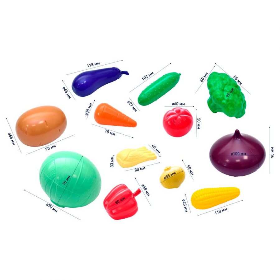 Большой ящик "Овощи" КНОПА