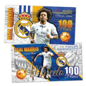 100 pesos — Marcelo. Legends of FC Real Madrid. (Виейра Марсело). Oz