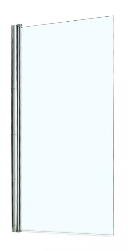Шторка для ванны Azario MERRIT 800х1400, прозрачное стекло, серебро AZ-NF6211-1 800
