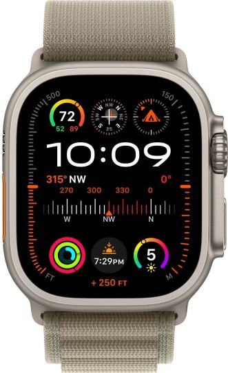 Умные Часы Apple watch Ultra 2 Olive Alpine Loop (s)