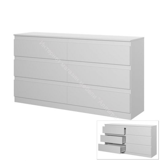 Комод Stern T-6 Белый