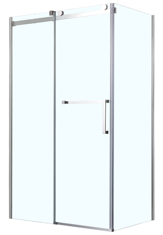 Душевое ограждение Azario VANCOUVER 80х120 L, прозрачное стекло, серебро AZ-NKF1131 L 800