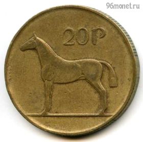 Ирландия 20 пенсов 1986