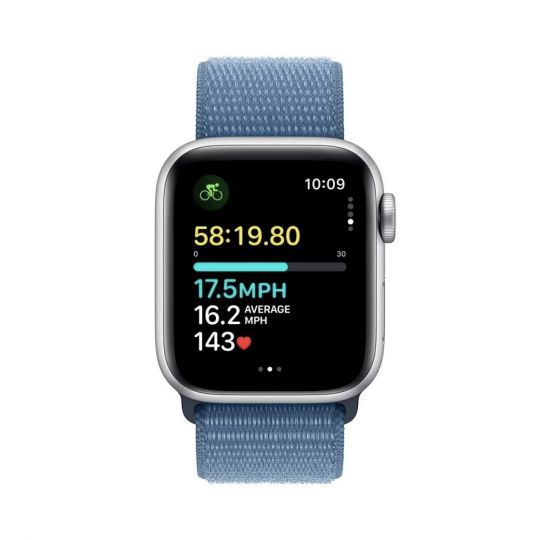 Умные Часы Apple watch SE2 40mm (2023) Silver Winter Blue Sport Loop