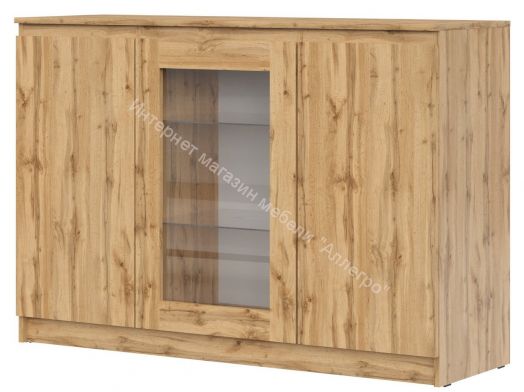 Комод-витрина Stern T-14 Дуб Вотан