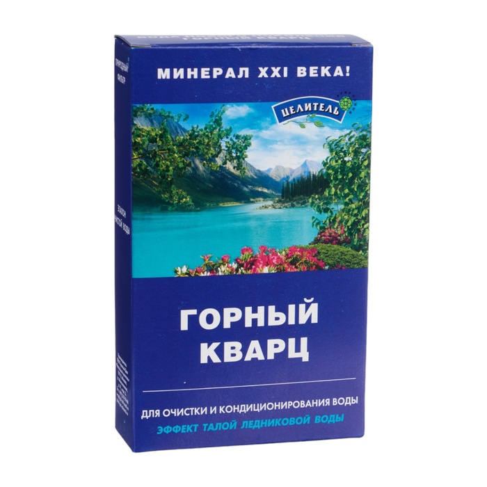 Горный кварц, натуральный камень для очистки воды, 150 г