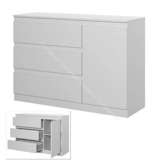 Комод Stern T-7 Белый