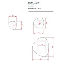 Комплект из 3 зеркал Artceram The One  ACS004 схема 2