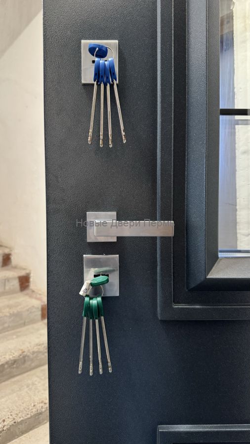 Дверь с терморазрывом 11 см PROTERMA 3D Графит