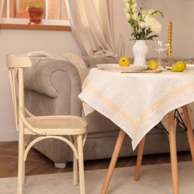 Скатерть Этель Кitchen linen 90х90 см, 100% лён 240 г/м2