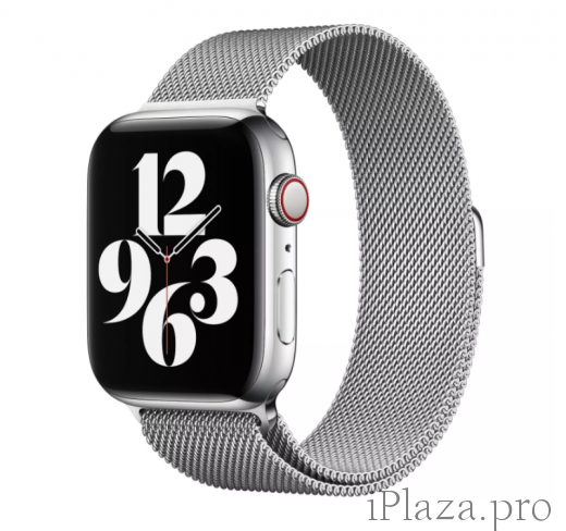 Ремешок для Apple Watch WIWU миланская петля 40/45/49 mm Silver