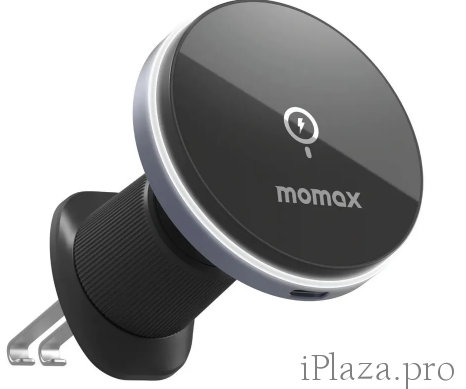 Автомобильный держатель Momax Q.Mag Mount 5 Magnetic Wireless Charging