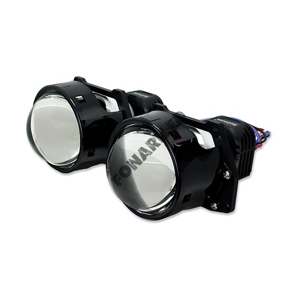 Светодиодные би-линзы BI-LED-007 (BI-LED дальний, ближний свет)