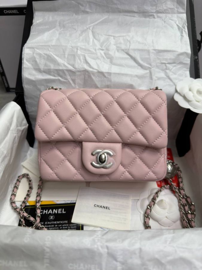 Сумка CHANEL серебро