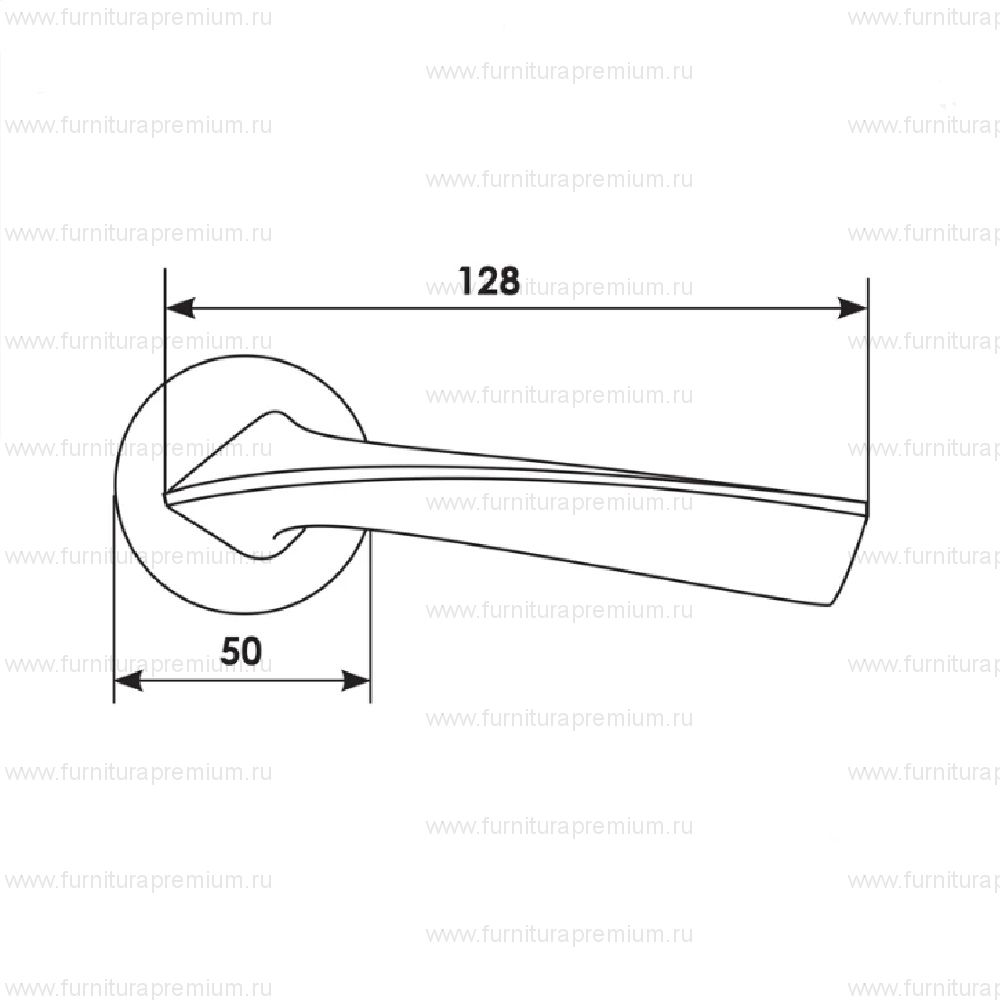 Ручка Morelli Luxury Cometa R5 White