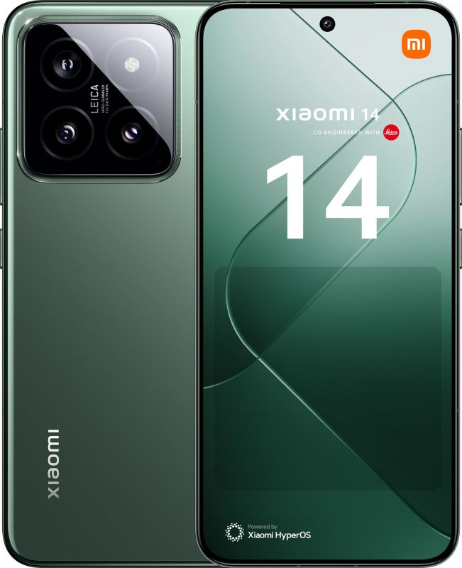 Смартфон Xiaomi Mi 14 12/512Gb Jade Green EU