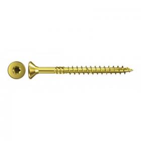 Проф. Саморез по дереву желт. потай Torx 25 5x60 (уп. - 200 шт.) HIMTEXfix
